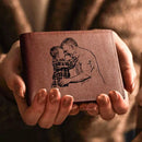 Carteira de Couro Masculina Personalizada com Foto