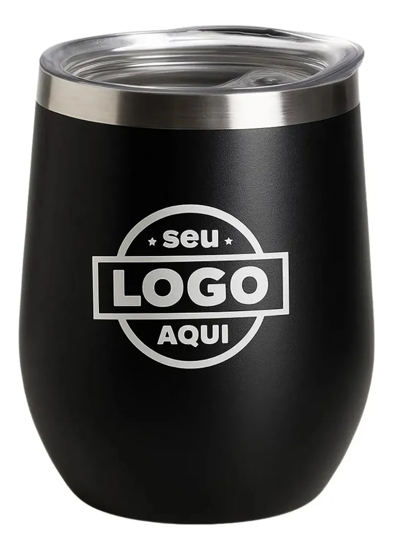 Copos Térmico Cuia 360ml Personalizado C/ Nome Logo