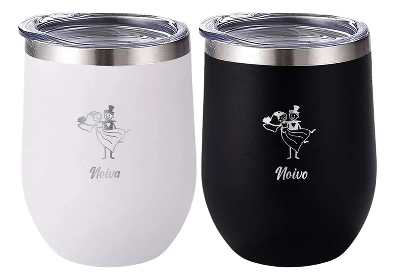 Copos Térmico Cuia 360ml Personalizado C/ Nome Logo