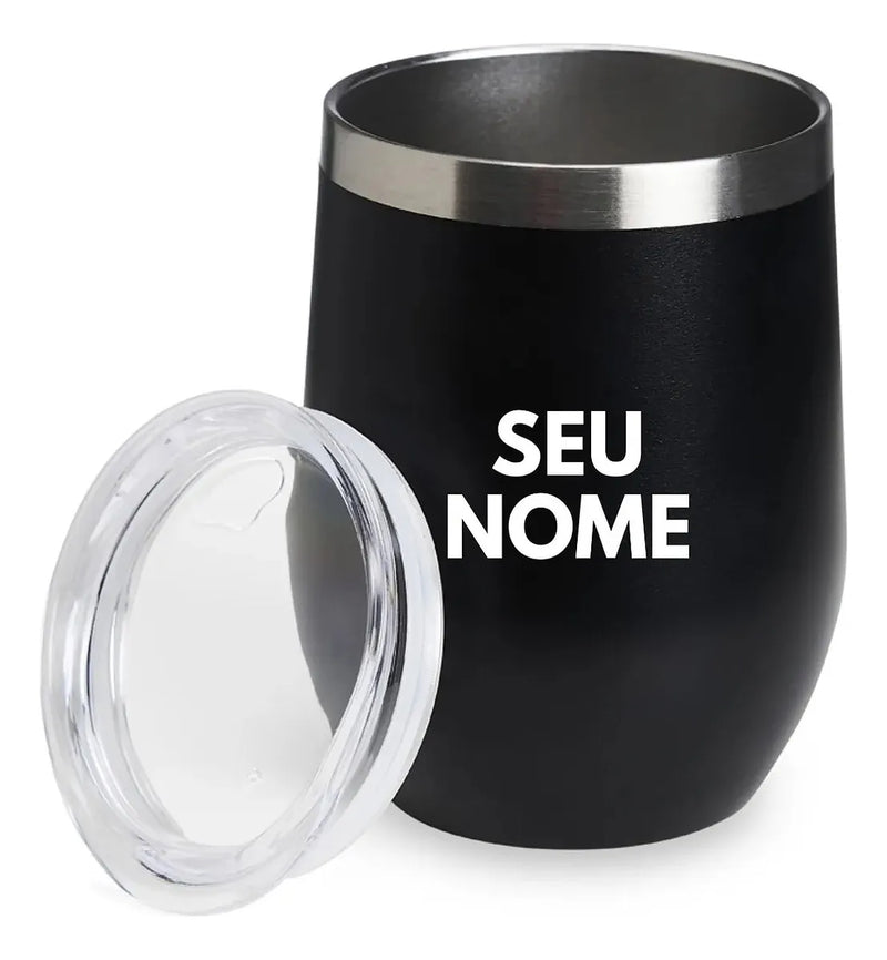 Copos Térmico Cuia 360ml Personalizado C/ Nome Logo